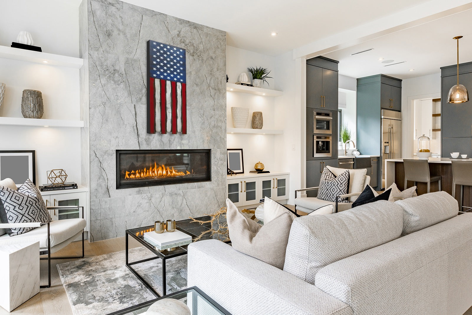 Slimline American Flag Gun Concealment