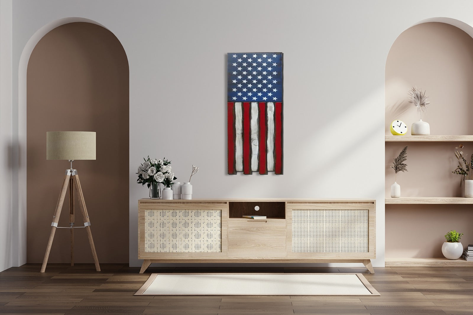 Slimline American Flag Gun Concealment