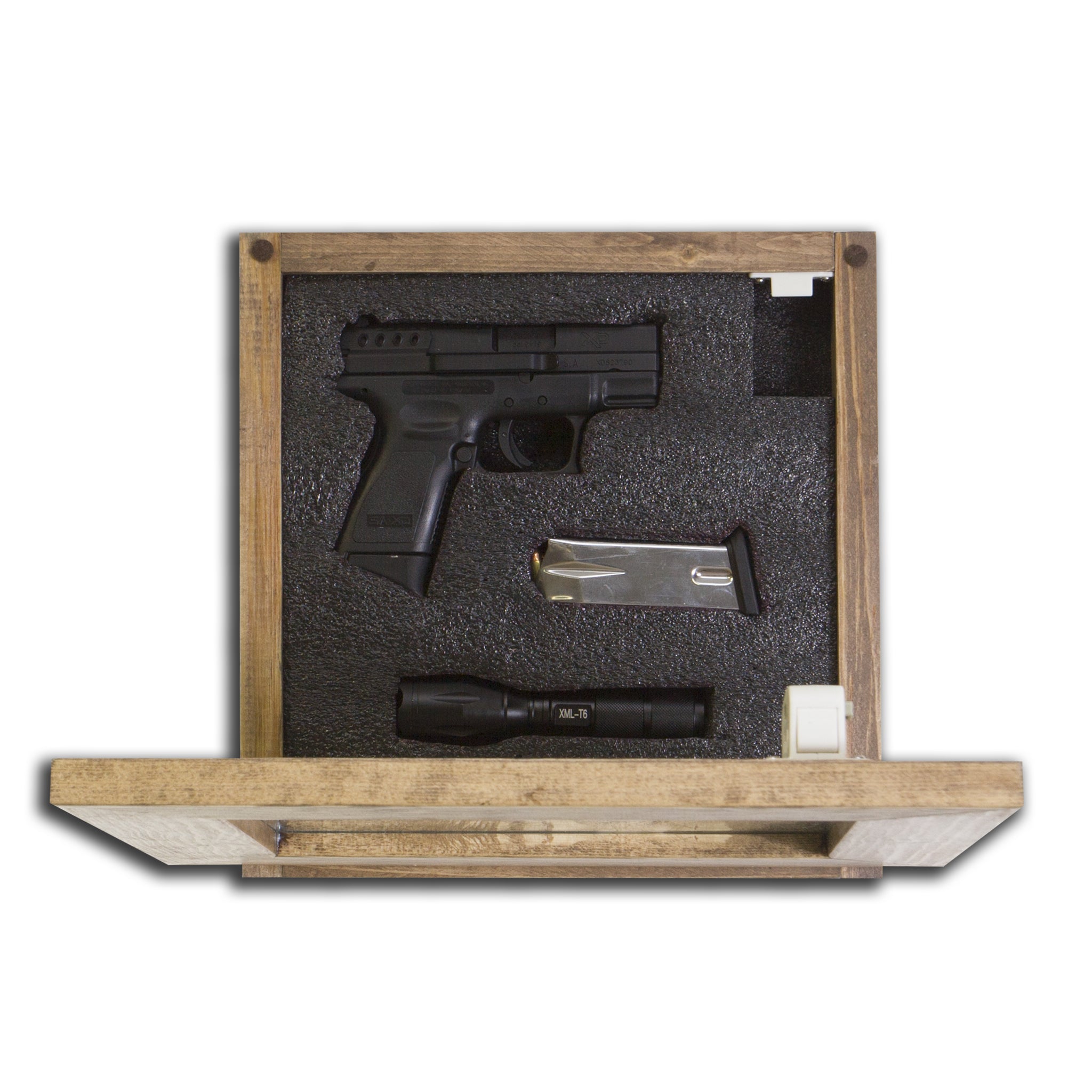 Brown Concealment Picture Frame