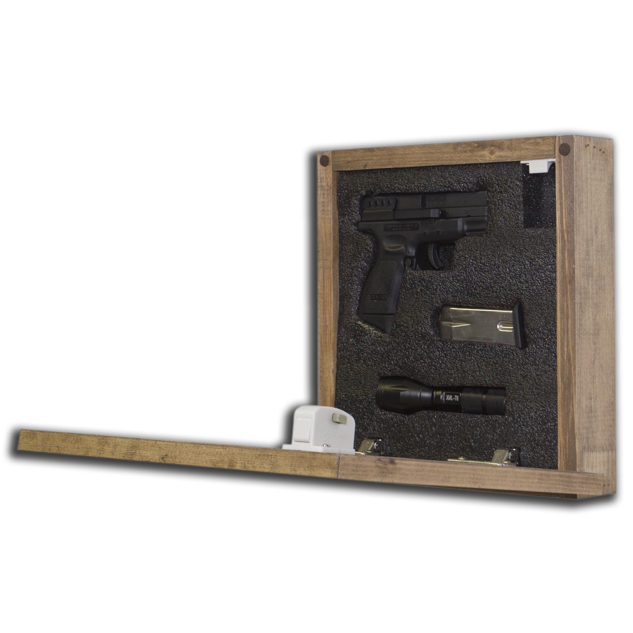 Brown Concealment Picture Frame