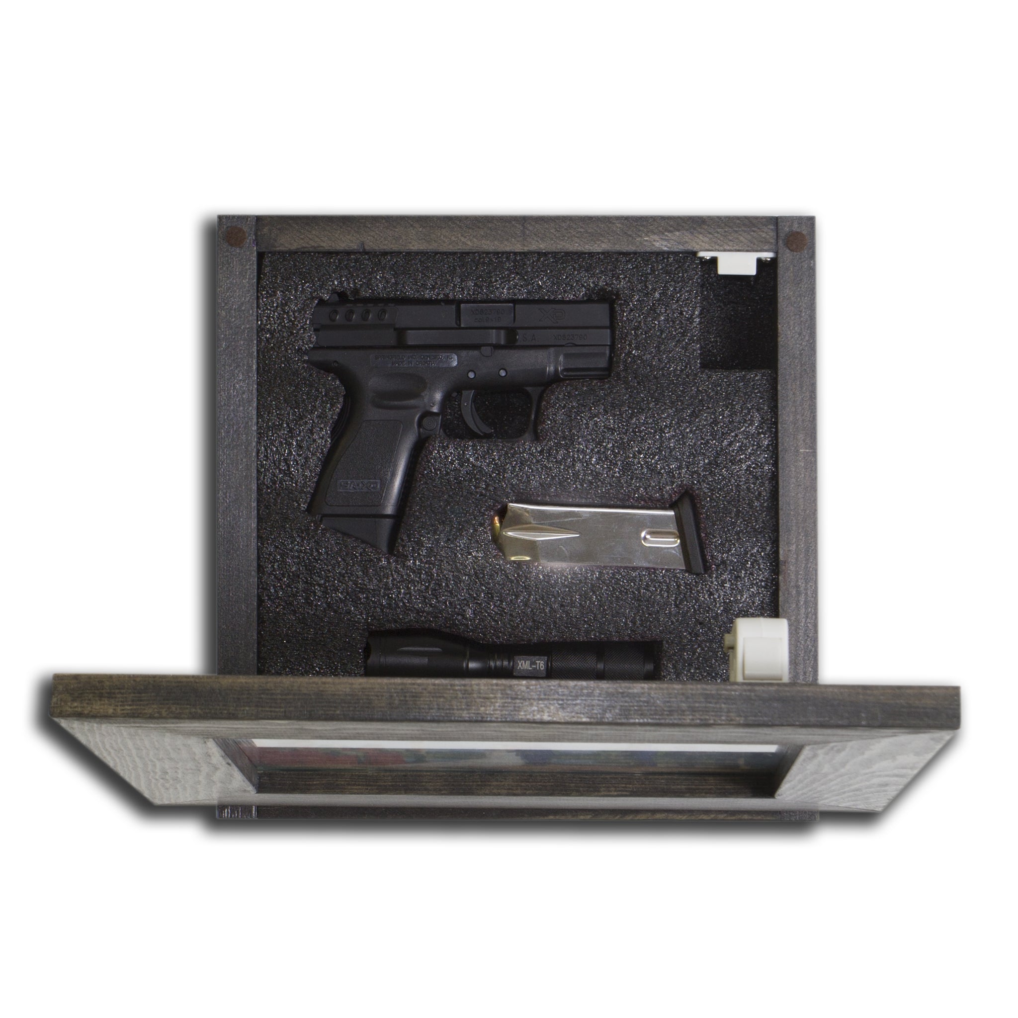 Black Concealment Picture Frame