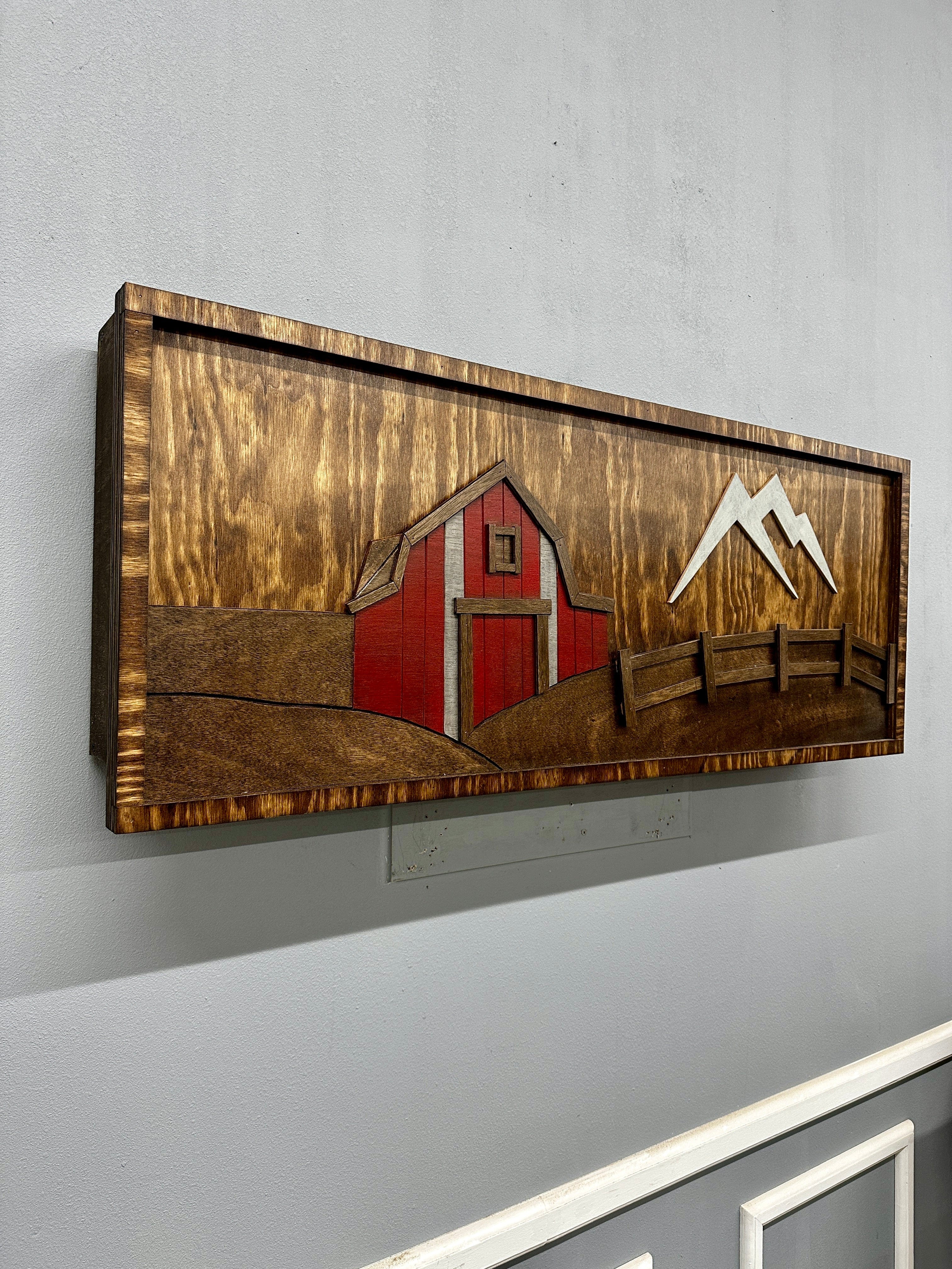 Red Barn Mountain – Original 1 of 1