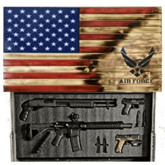 Air Force Torn Away Concealment Flag