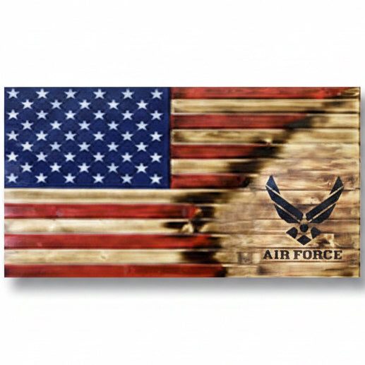 Air Force Torn Away Concealment Flag