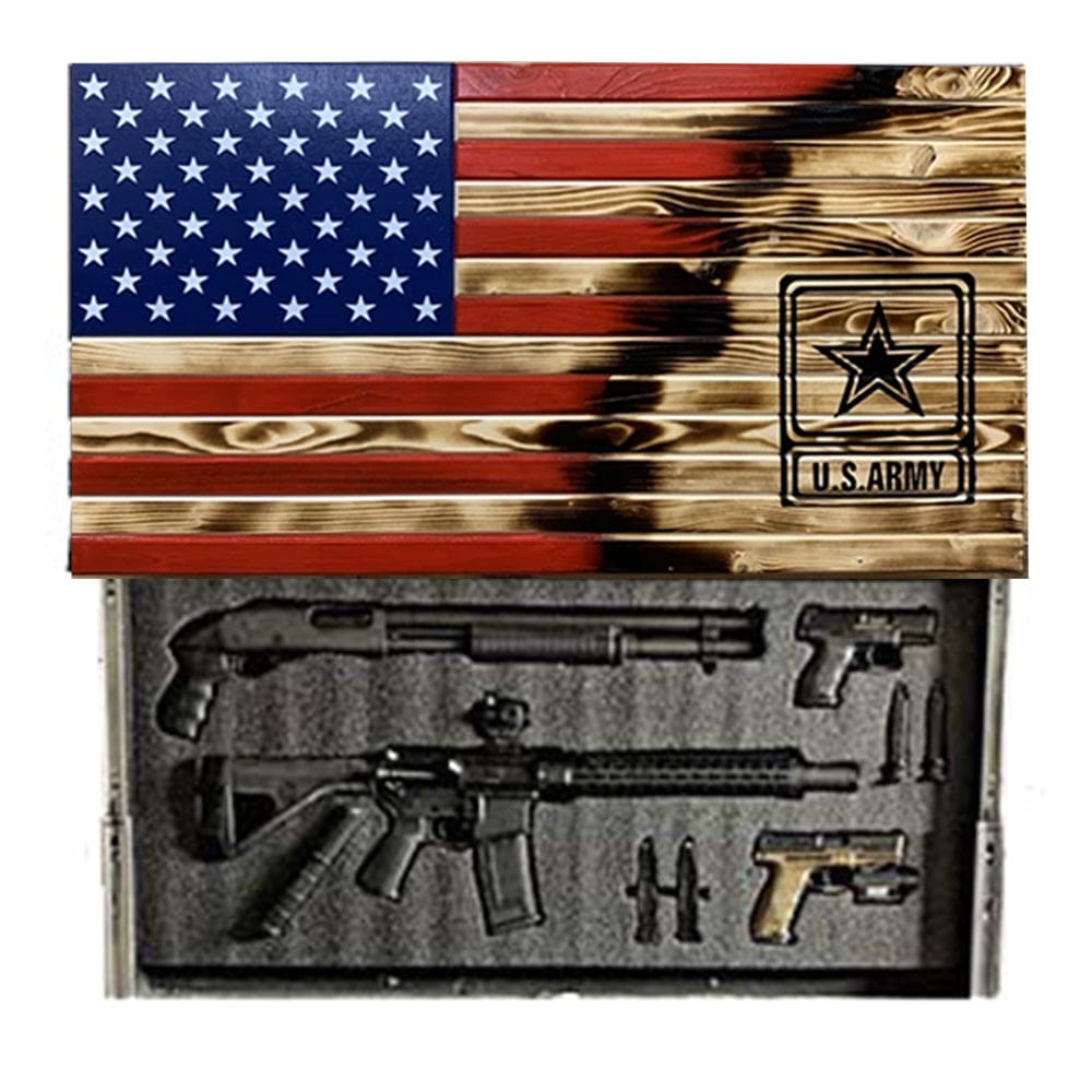 Army Torn Away Concealment Flag