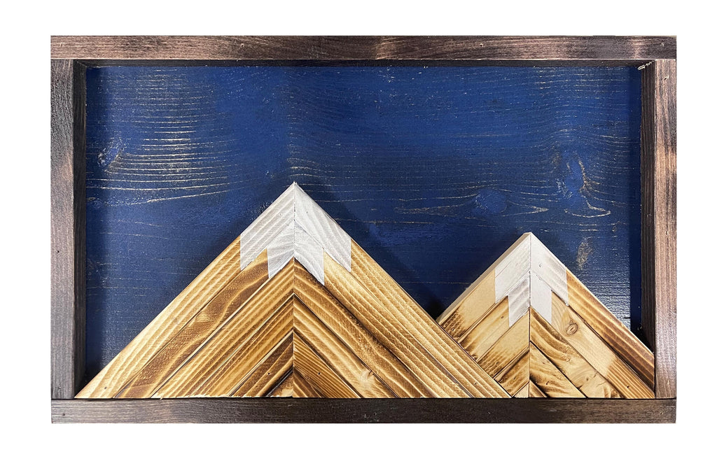Small Mountain Hidden Gun Decor – 4 Colorways