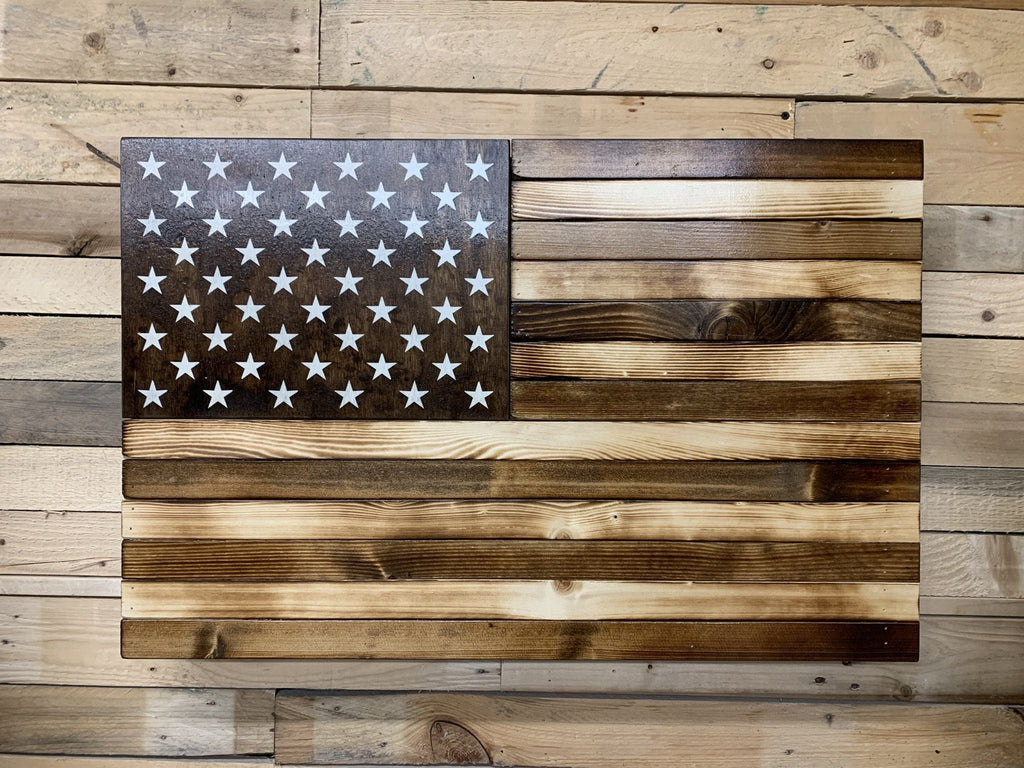 Brown Burnt Concealment Flag