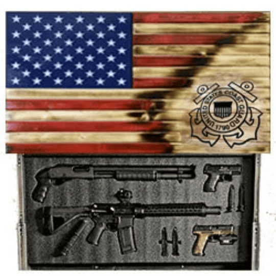 Coast Guard Torn Away Concealment Flag