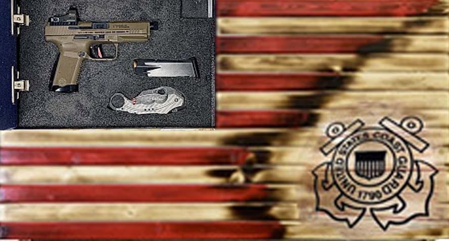 Coast Guard Torn Away Concealment Flag