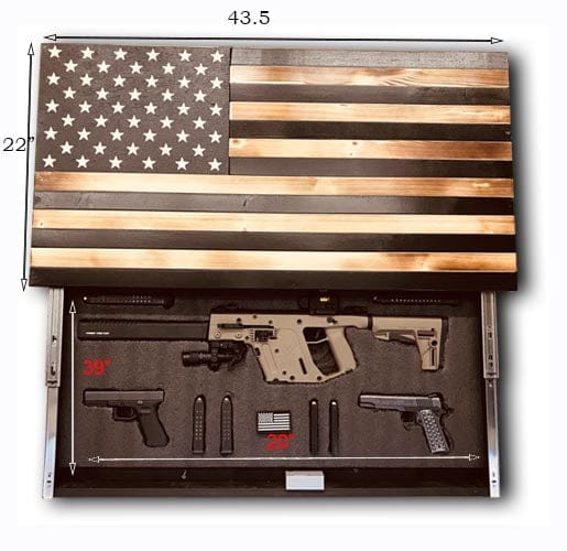 Black & Burnt Concealment Flag