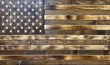 Brown Burnt Concealment Flag