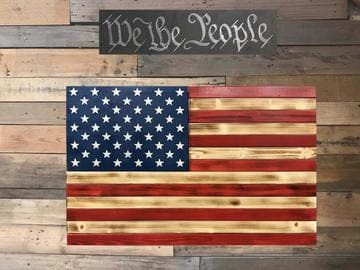 Red & Burnt Concealment Flag