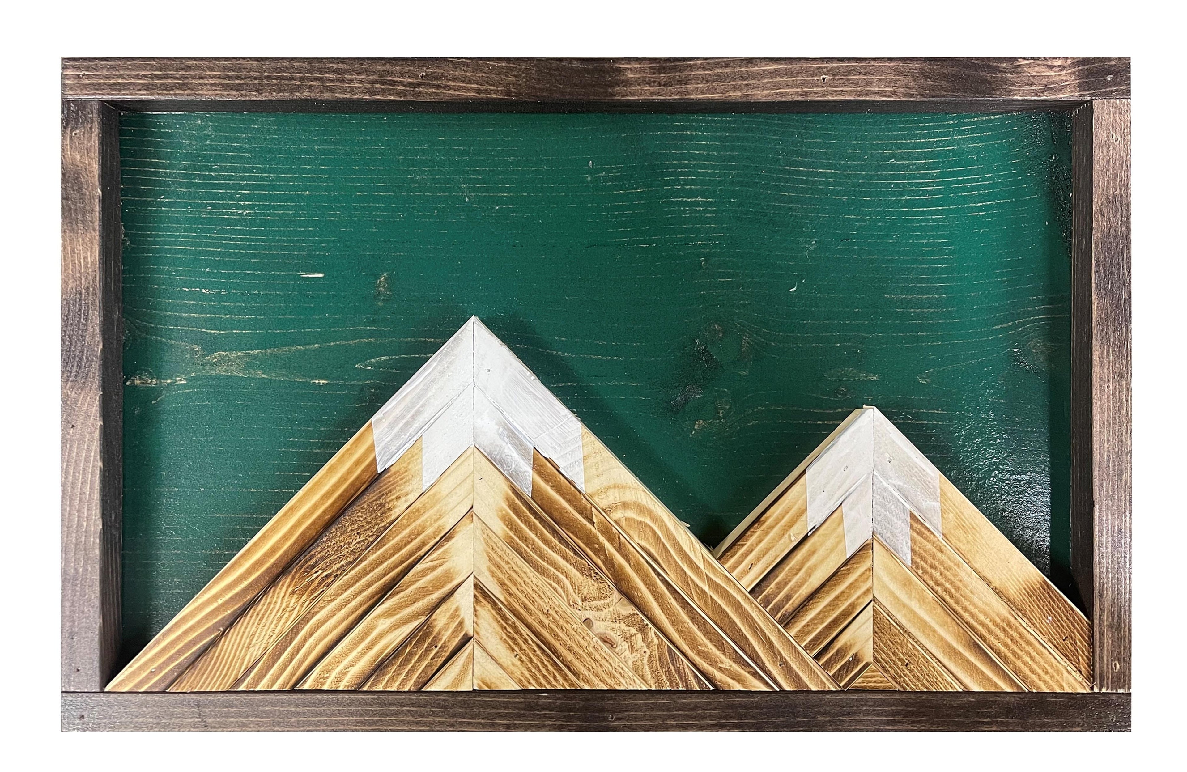 Small Mountain Hidden Gun Decor – 4 Colorways