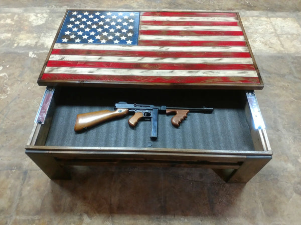 USA Heritage Firearms Coffee Table