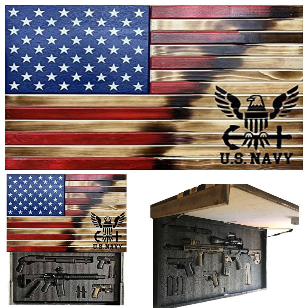 Navy Torn Away Concealment Flag