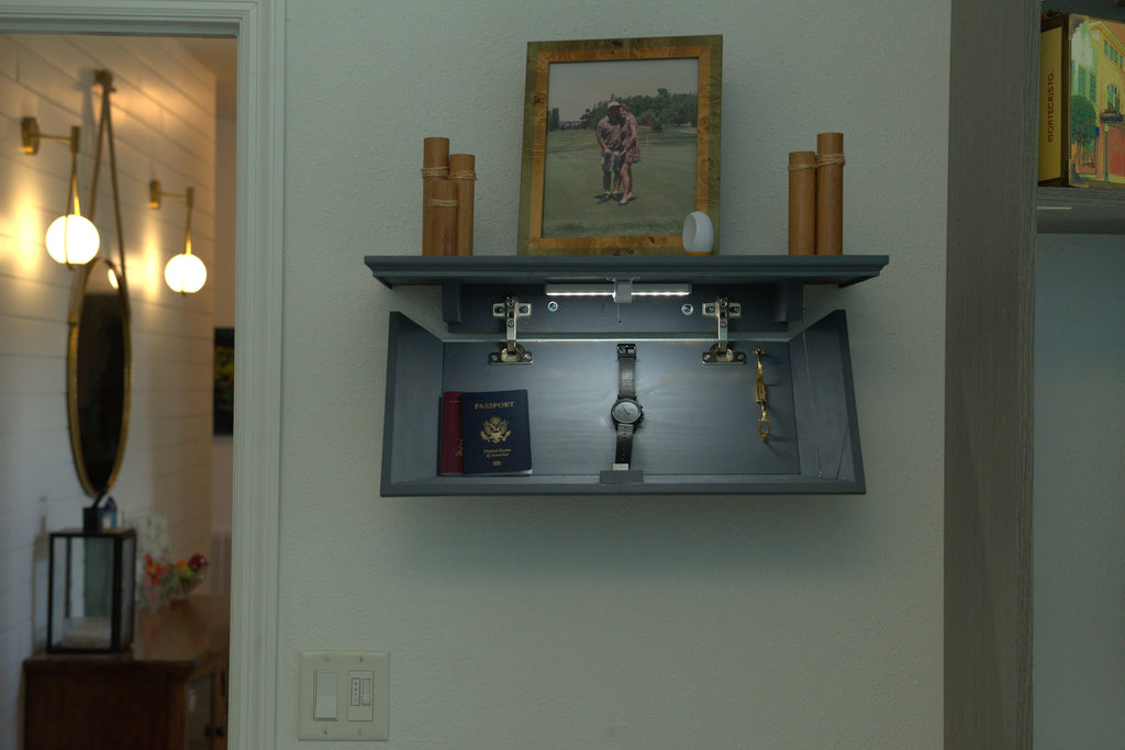 Floating Gun Concealment Cabinet