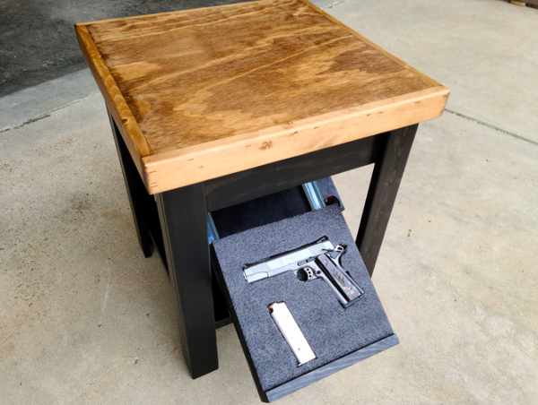Hidden Compartment Nightstand