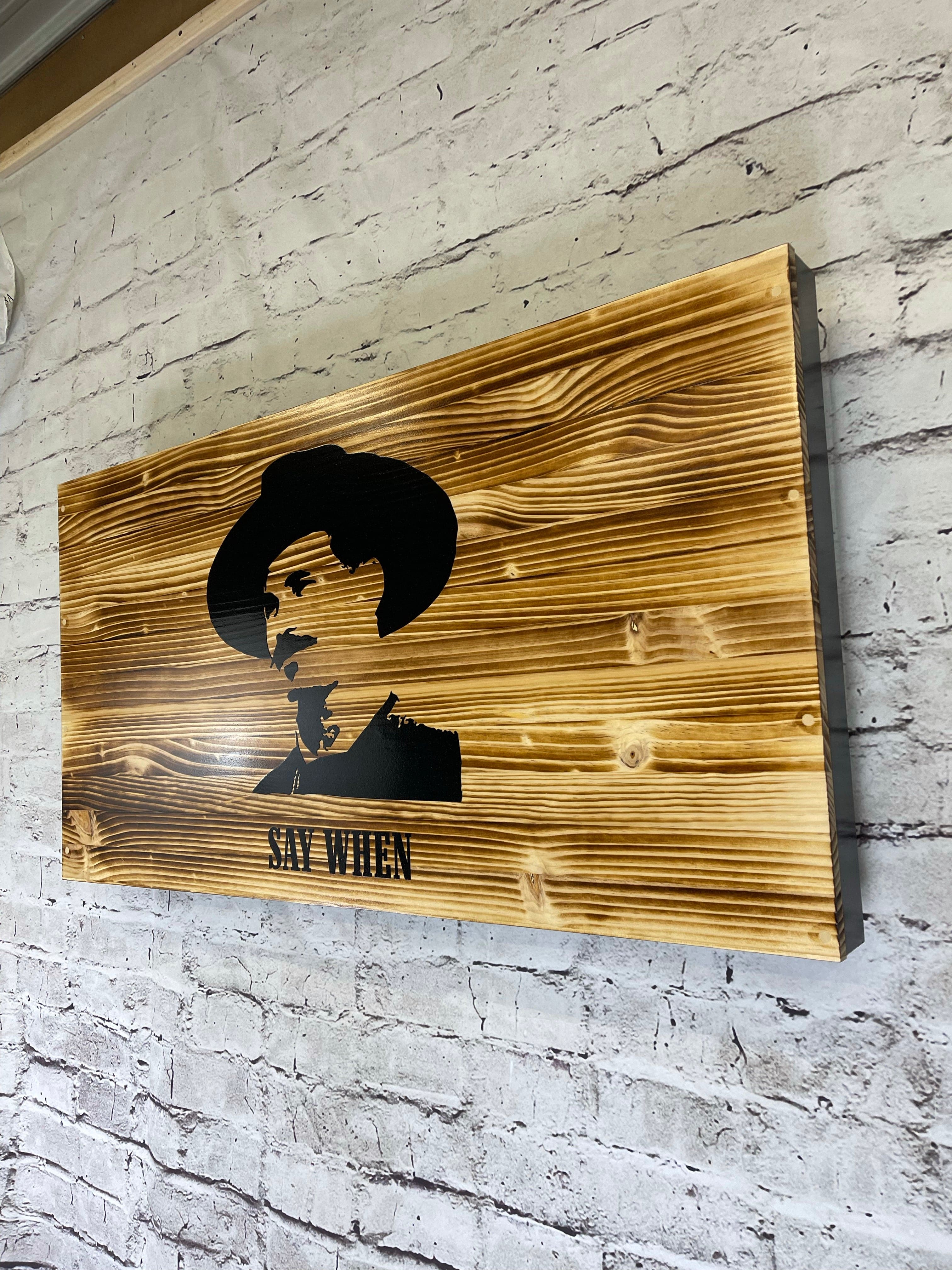 Tombstone – Doc Holliday “Say When” Wall Mount