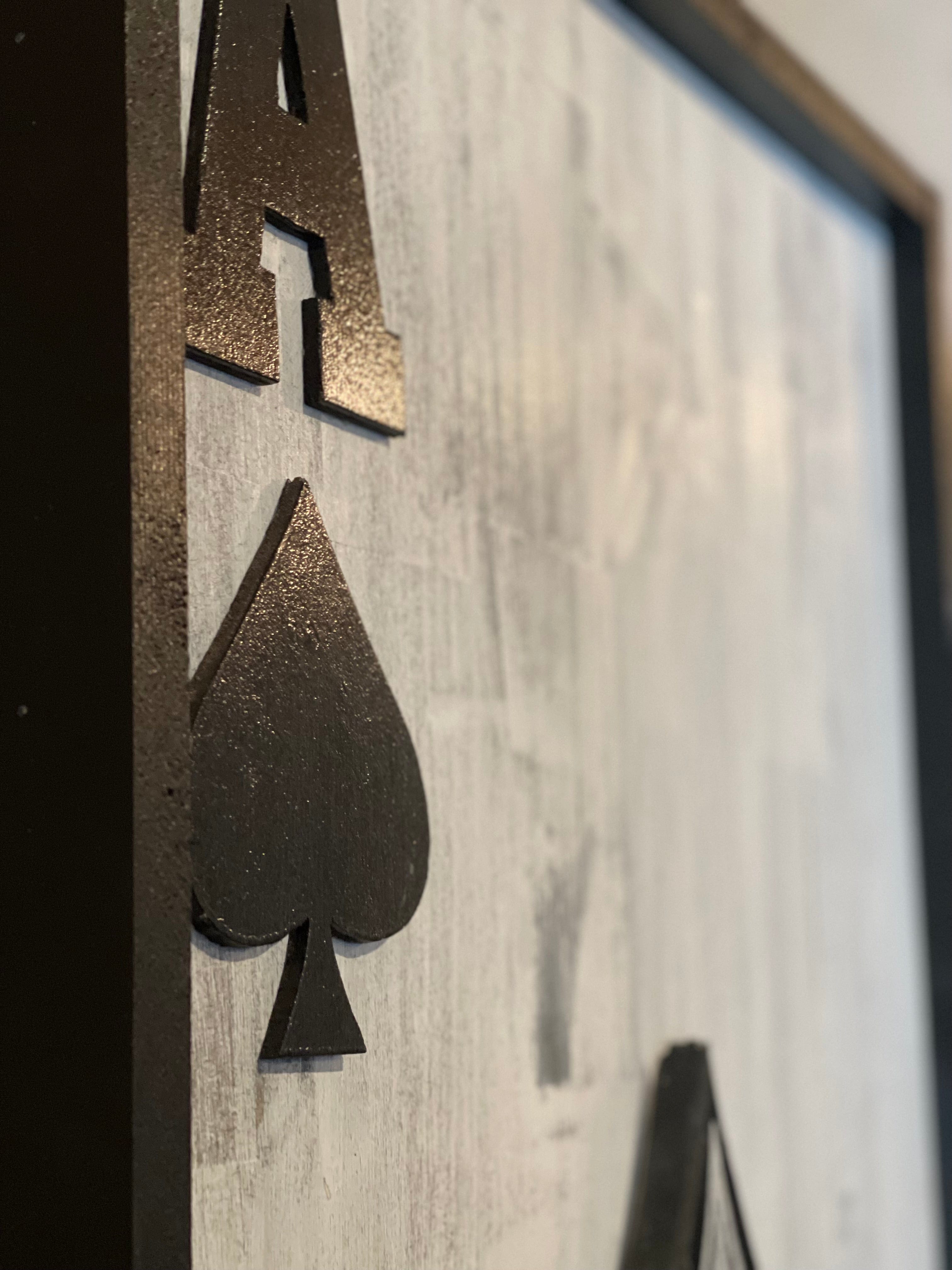 King, Queen or Jack of Spades Concealment Art