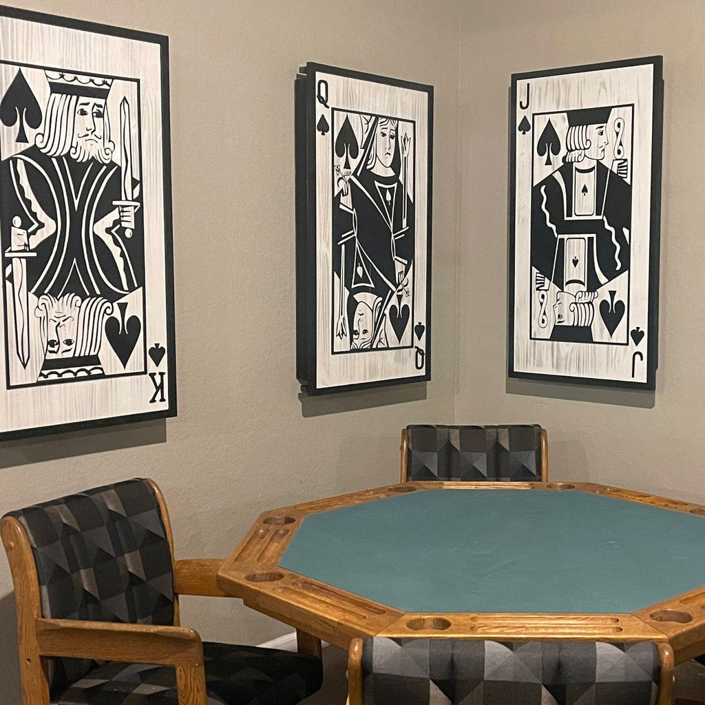 King, Queen or Jack of Spades Concealment Art
