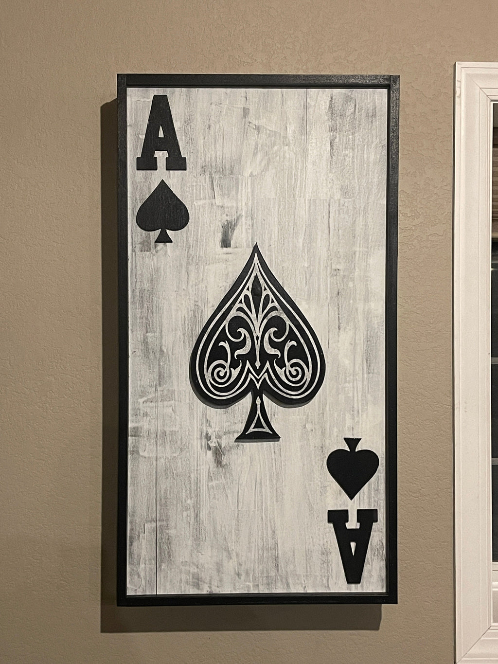 King, Queen or Jack of Spades Concealment Art