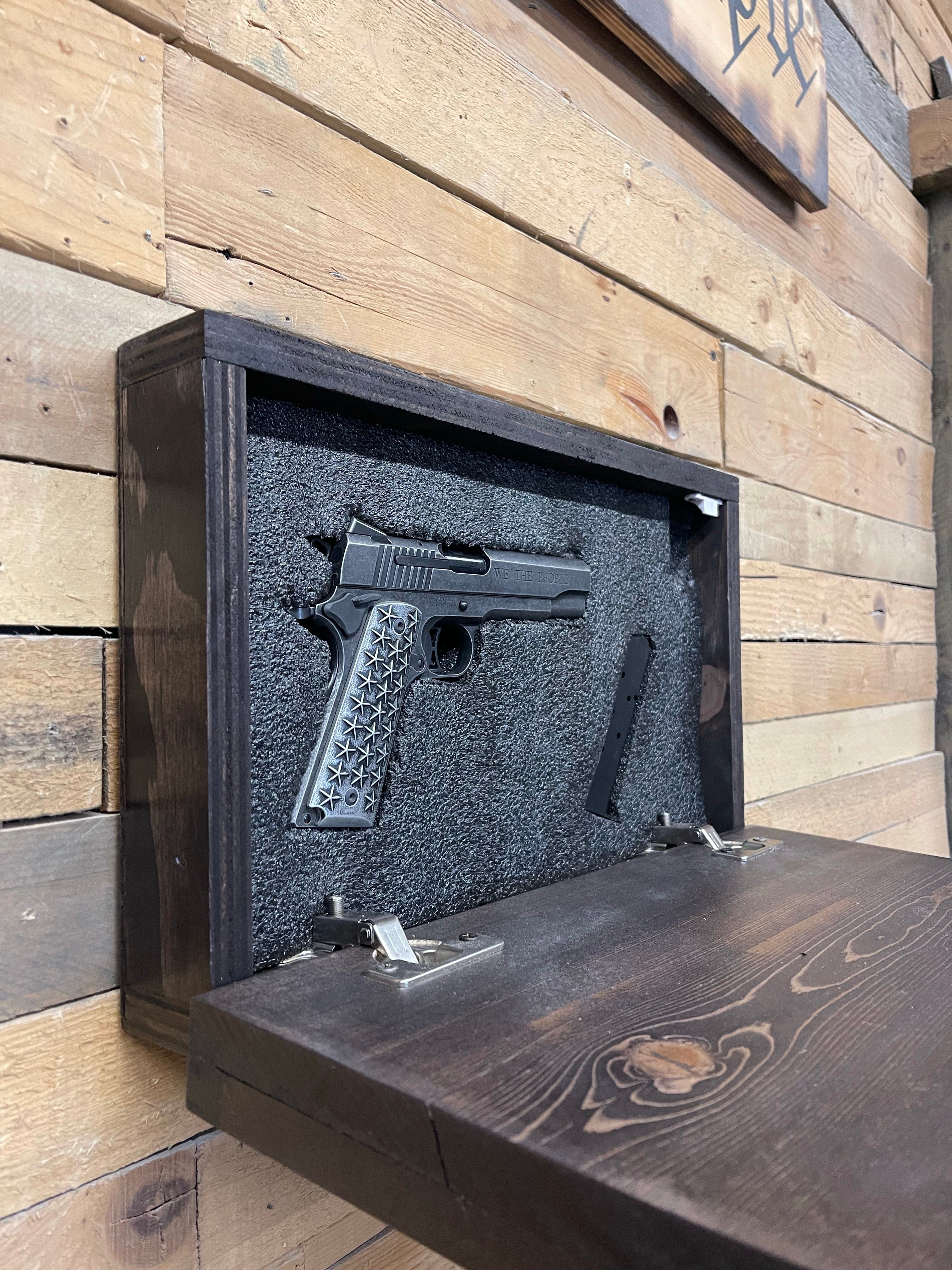 Small Mountain Hidden Gun Decor – 4 Colorways