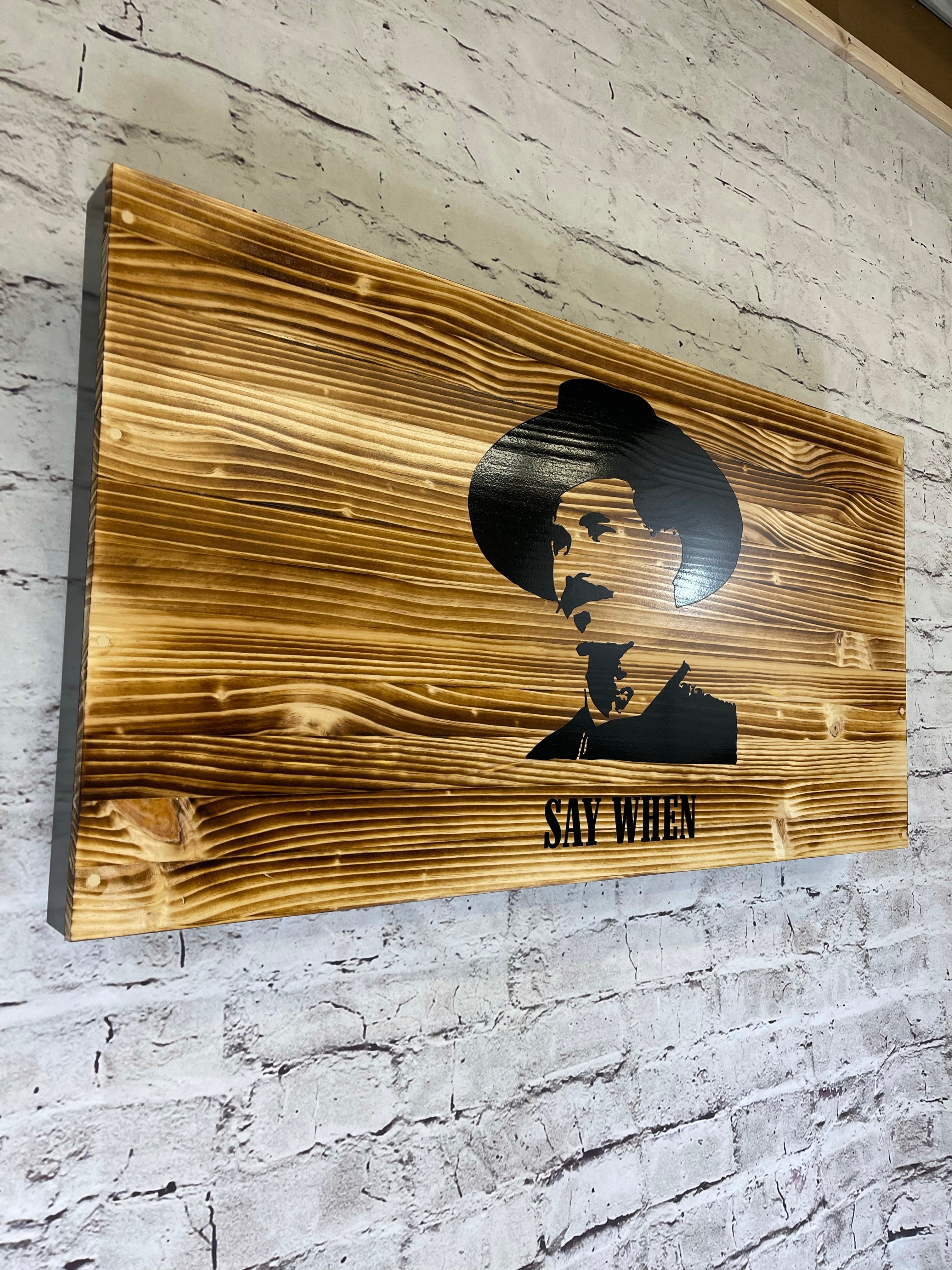 Tombstone – Doc Holliday “Say When” Wall Mount