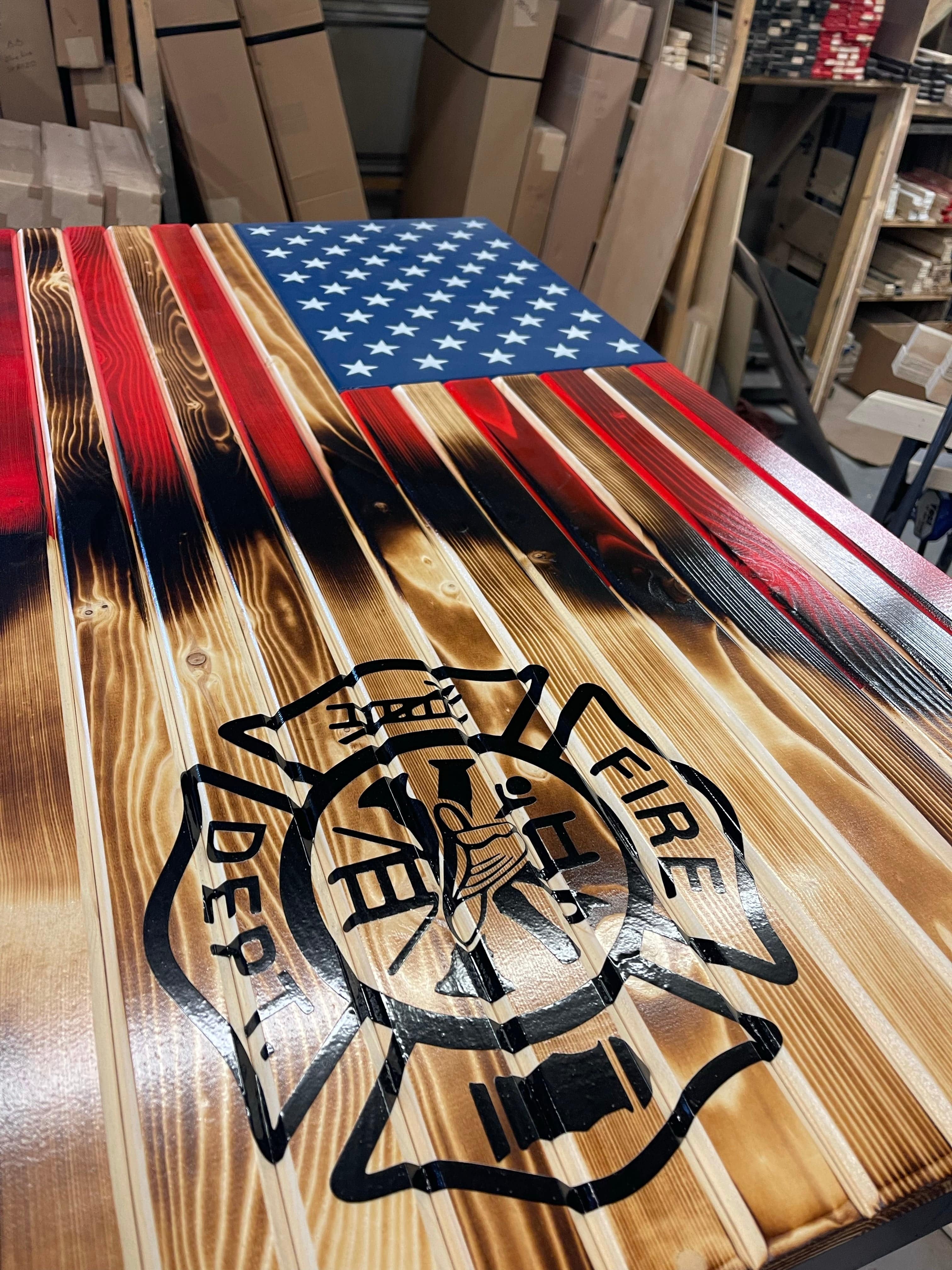 Fire Fighter Large Wall Mount