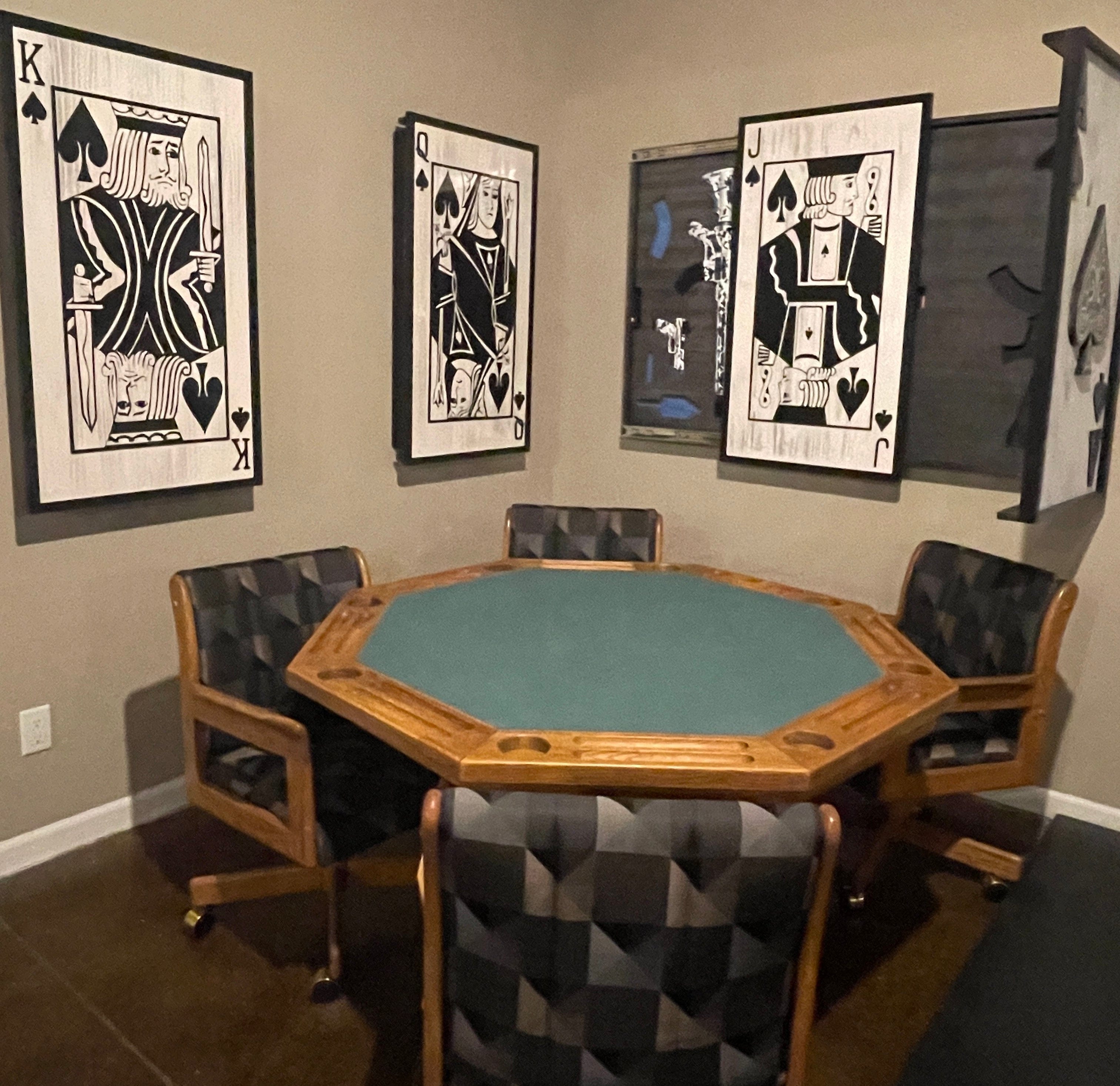 King, Queen or Jack of Spades Concealment Art