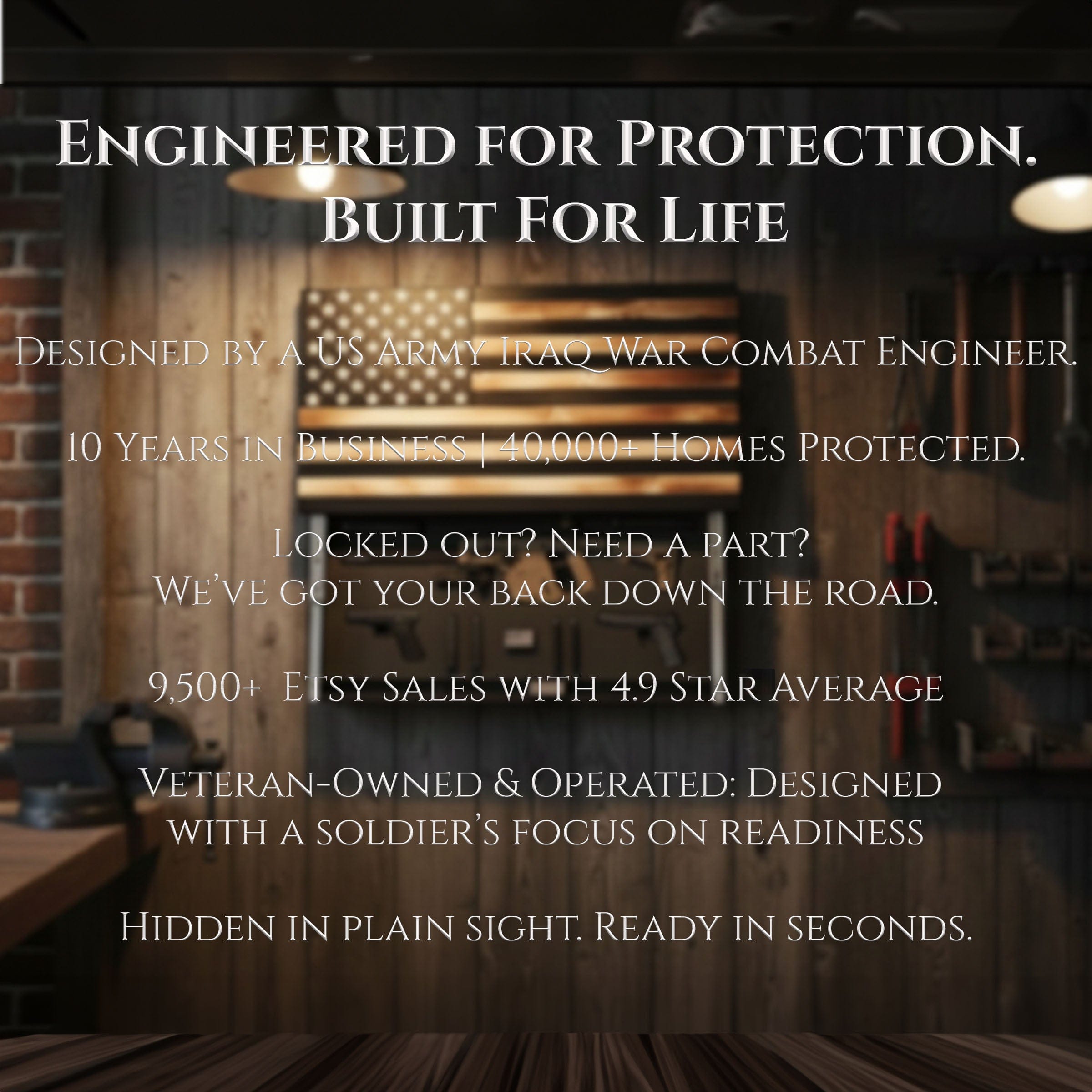 Black & Burnt Concealment Flag