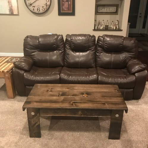 Espresso Concealment Table