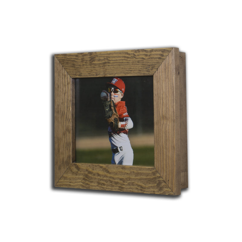 Brown Concealment Picture Frame