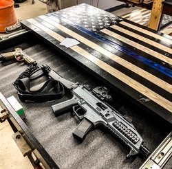 Blue Line Concealment Table